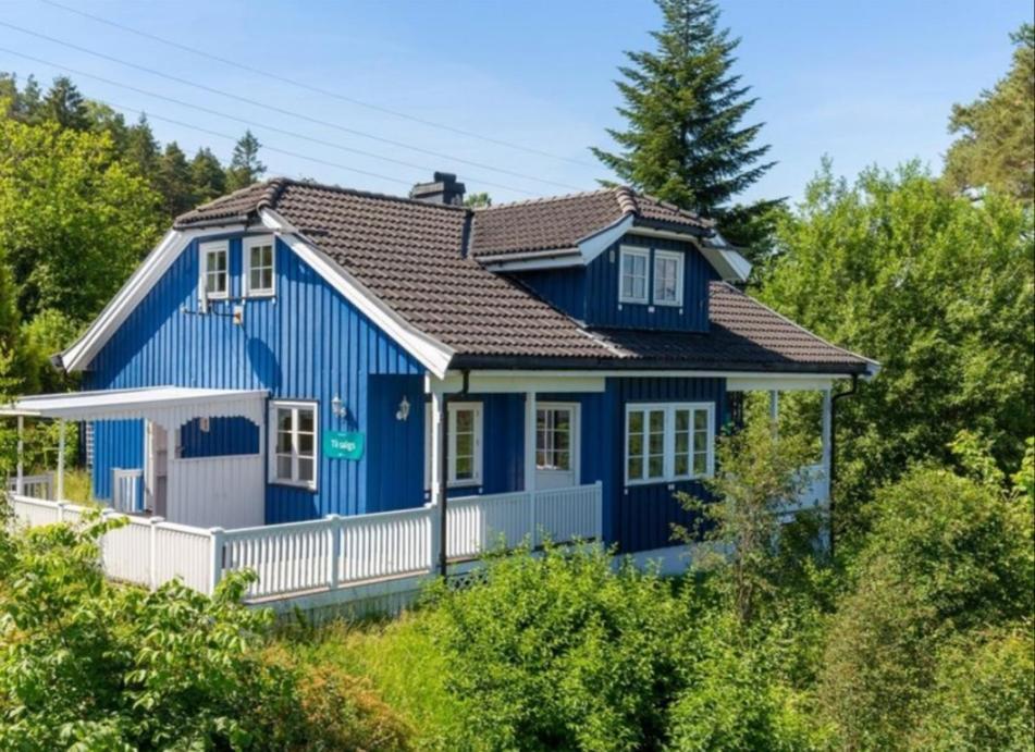 Blue House Brevik Porsgrunn Apartment Ngoại thất bức ảnh